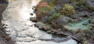 Upstream-Downstream River Resilience Film Panel - Aerial view of River